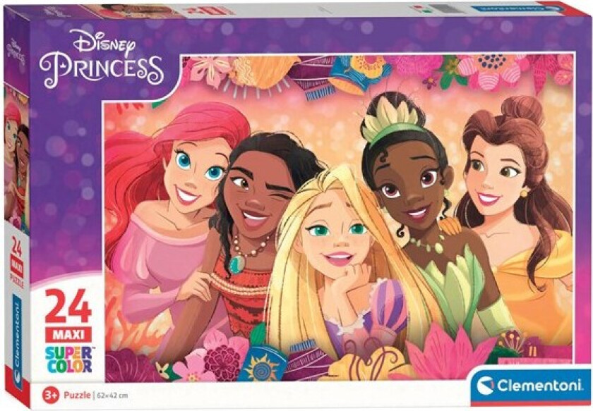 Maxi Leguzzel Disney Princess 24st. Gulv