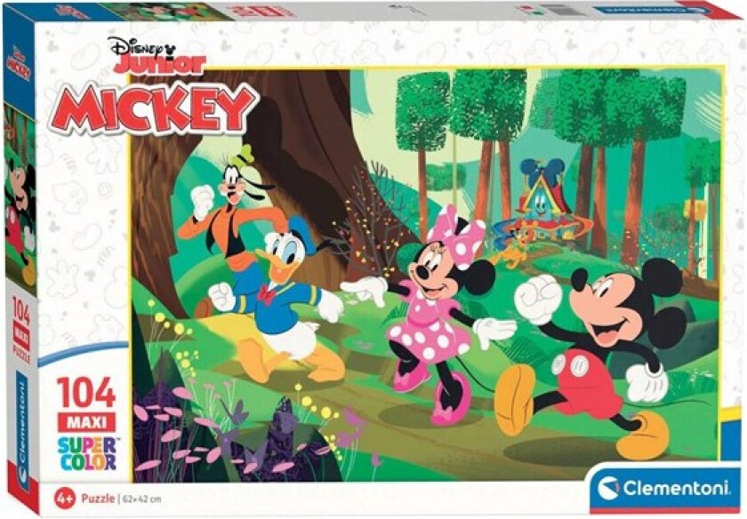 Maxi Jigsaw puzzle Mickey and Friends Gulv