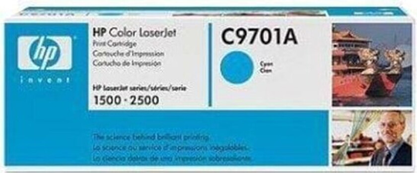 C9701A Toner - Laser toner Blå