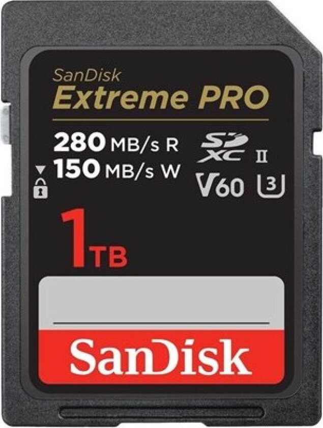 Bilde av Extreme Pro - SD - 280MB/s - 1TB