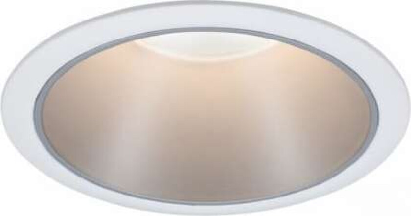 934.09, Innsunket spotlight, Ikke-utskiftbare pærer, 1 ampuller, 6,5 W, 460 lm, Sølv, Hvit