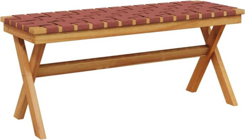 Hagebenk rød heltre akasie og stoff