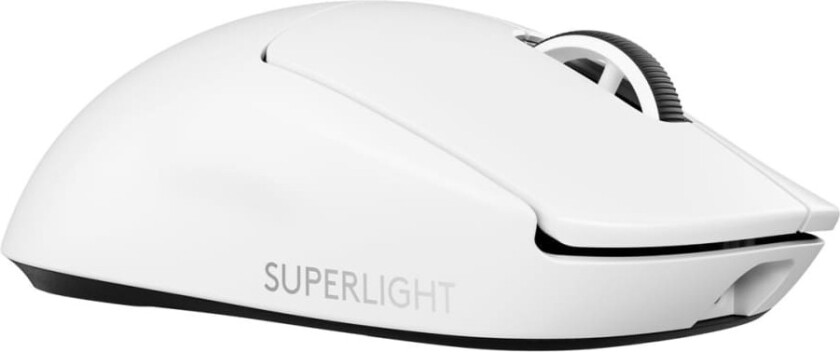 G PRO X SUPERLIGHT 2 - Mus - gaming - optisk - 5 knapper - trådløs - 2.4 GHz - USB  LIGHTSPEED-mottaker - hvit