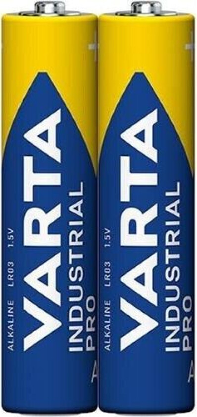 batteri Industrial AAA 2-pak i folie