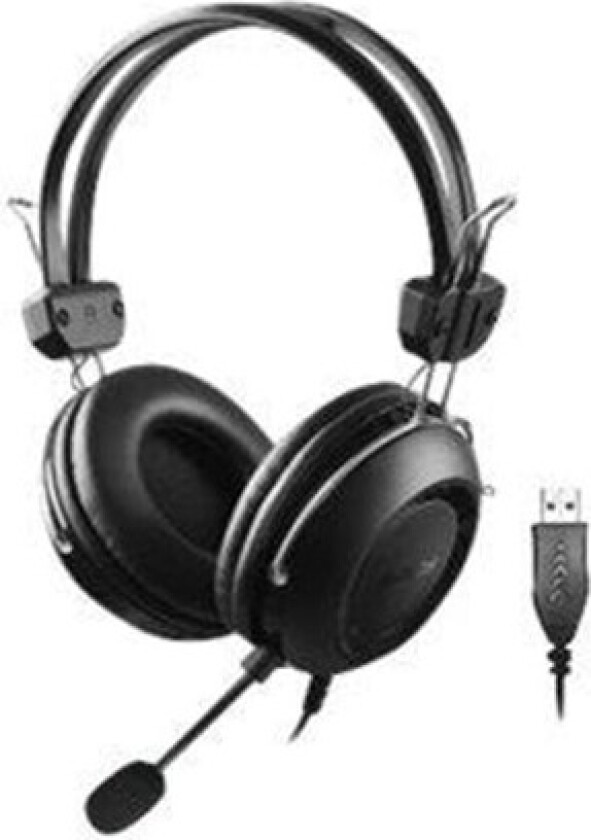 A4Tech ComfortFit HU-35 - Hodesett - full størrelse - kablet - USB-A