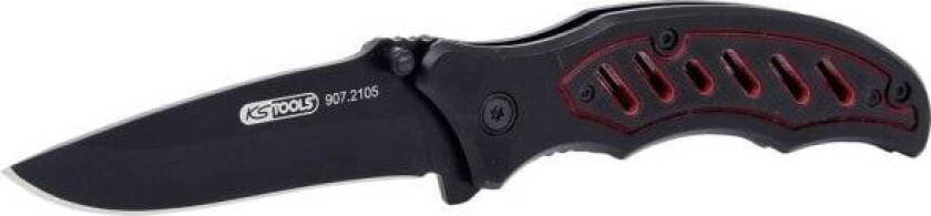 KS Tools 907.2105 907.2105 Foldekniv Sort