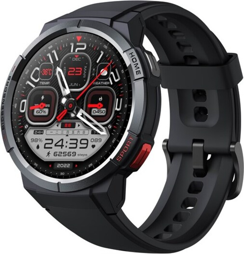 Smartklokke Watch GS, Sort