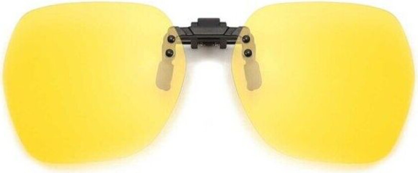 Klipp -på solbriller for briller - NightVision Yellow