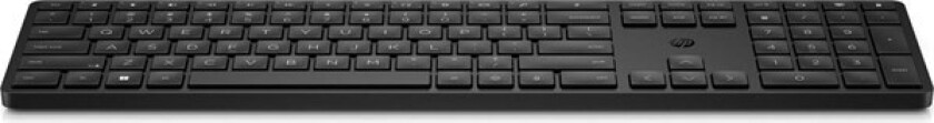 450 Programmable Wireless Keyboard - Tastatur - Nordisk - Svart