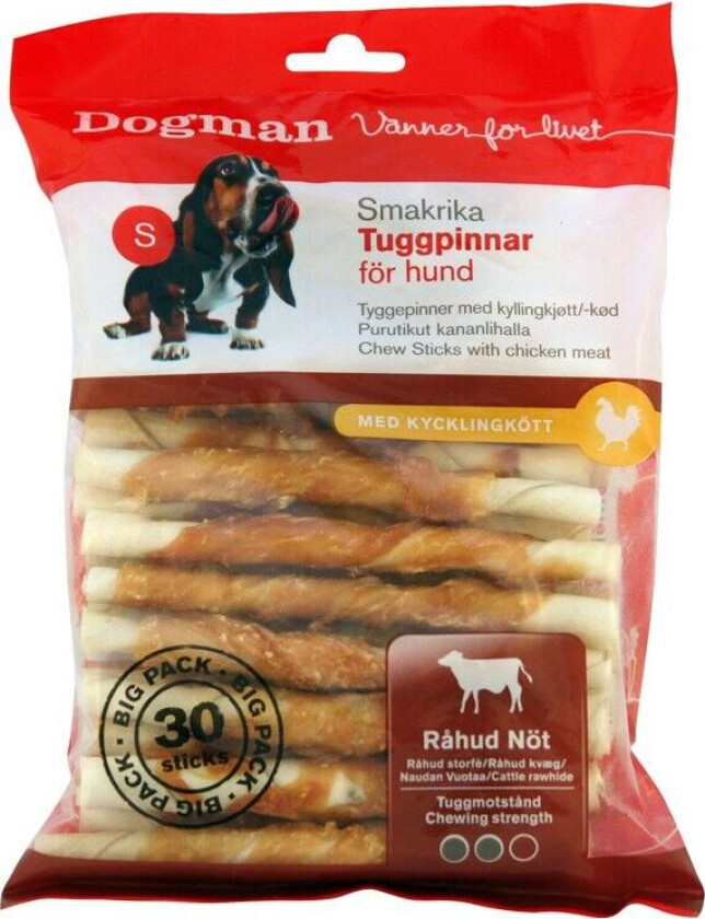 Tyggepinner med Kylling 30pk