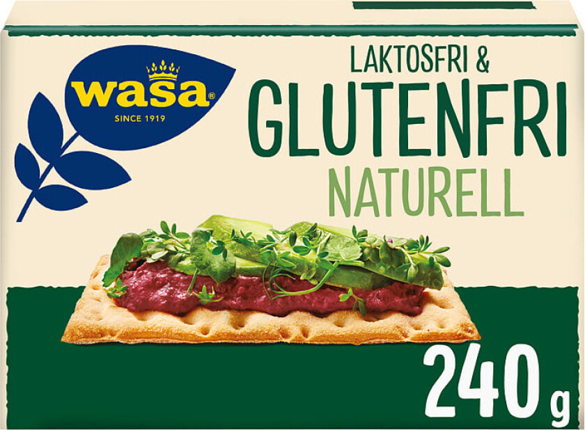 Wasa Naturell Glutenfri 240g