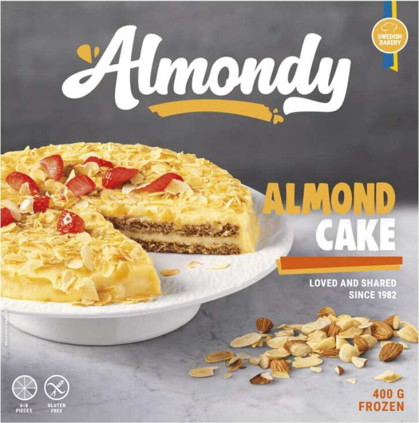 Mandelkake 400g