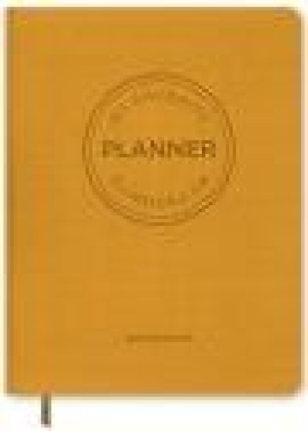 MY FAVORITE PLANNER Notebook / Karry Gul Språk: Dansk