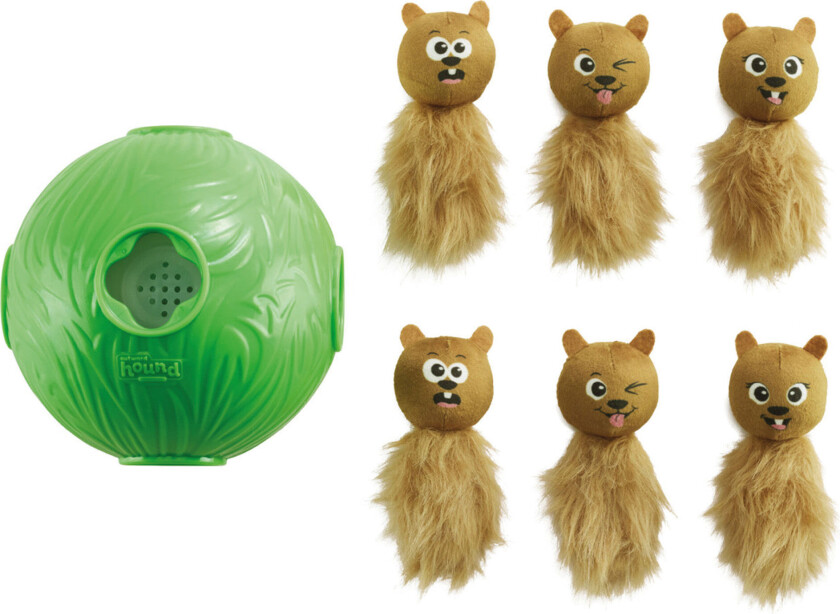 Snuffle N’ Treat Ball Aktiveringsball med Ekorn