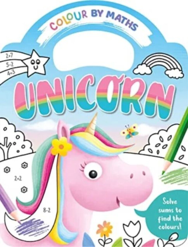 Colour By Maths: Unicorn av Igloo Books