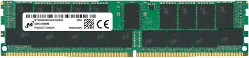 Micron - DDR4 - module - 64 GB - DIMM 288-pin - 3200 MHz / PC4-25600 - registered