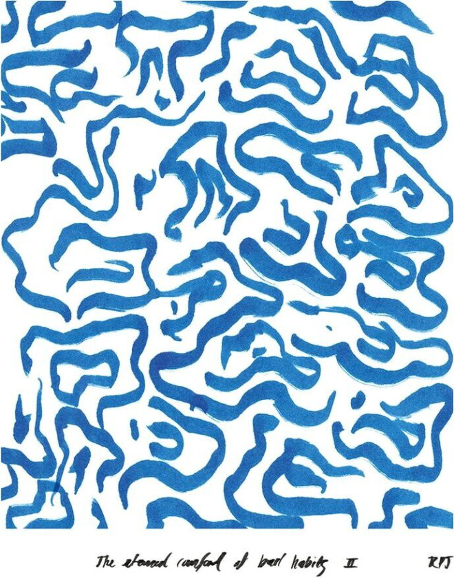 Comfort – Blue plakat 50 x 70 cm