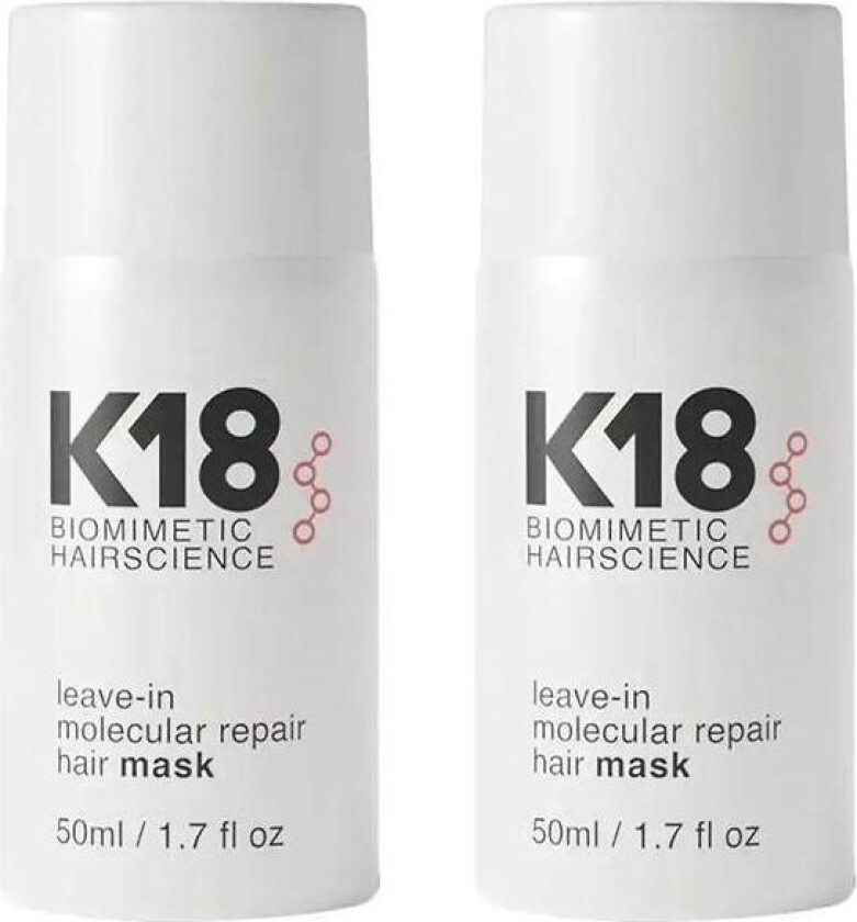 Bilde av 2-pack K18 Leave-In Molecular Repair Hair Mask 50ml