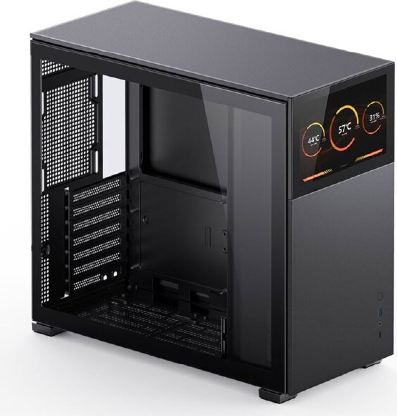 Jonsbo D41 STD - - sidepanel med vindu - USB/lyd