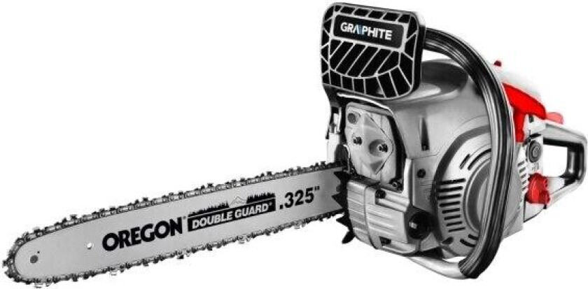 GRAPHITE Bensin Grafitt Grafitt 58G943 Motorsag 2,4 KM 45cc 45,5cm