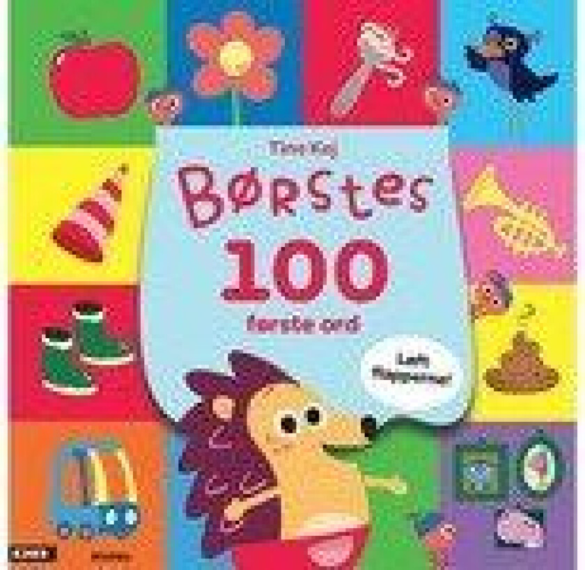 Minisjang - Børstes 100 første ord - Løft flapperne   Tine Kej   Språk: Dansk