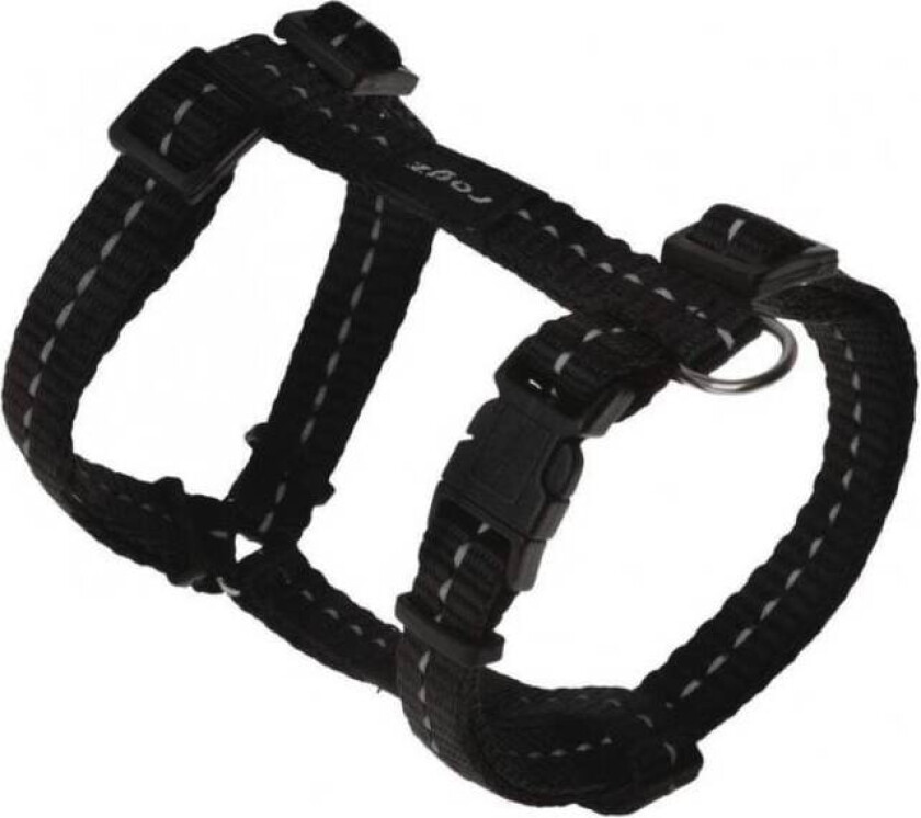 Sele H Nitelife S 11mm/23-37cm svart, Rogz