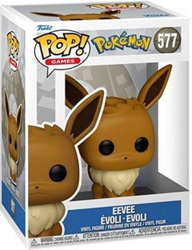 Funko Pop Games: Pokemon- Eevee (emea)