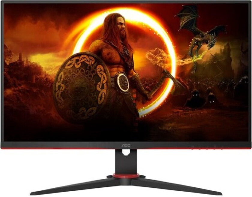 24" AOC G2 Gaming - 1920x1080 - 165Hz - IPS - 1 ms - Skjerm