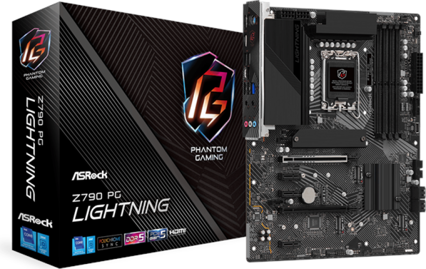 Z790 PG Lightning Hovedkort - Intel Z790 - Intel LGA1700 socket - DDR5 RAM - ATX