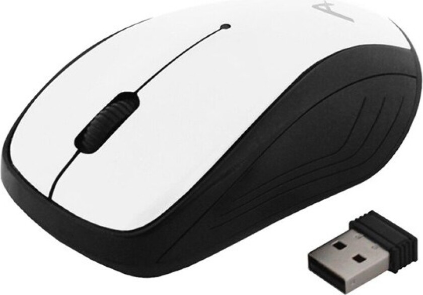 AM-92C - Mus - Optisk - 3 knapper - Hvit