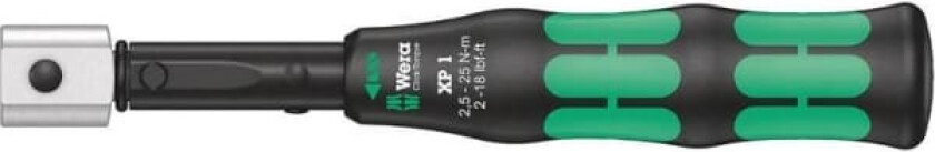 KLIKK-MOMENT XP 1 25NM FORHÅNDSETT JUSTERBAR MOMENTNØKKEL