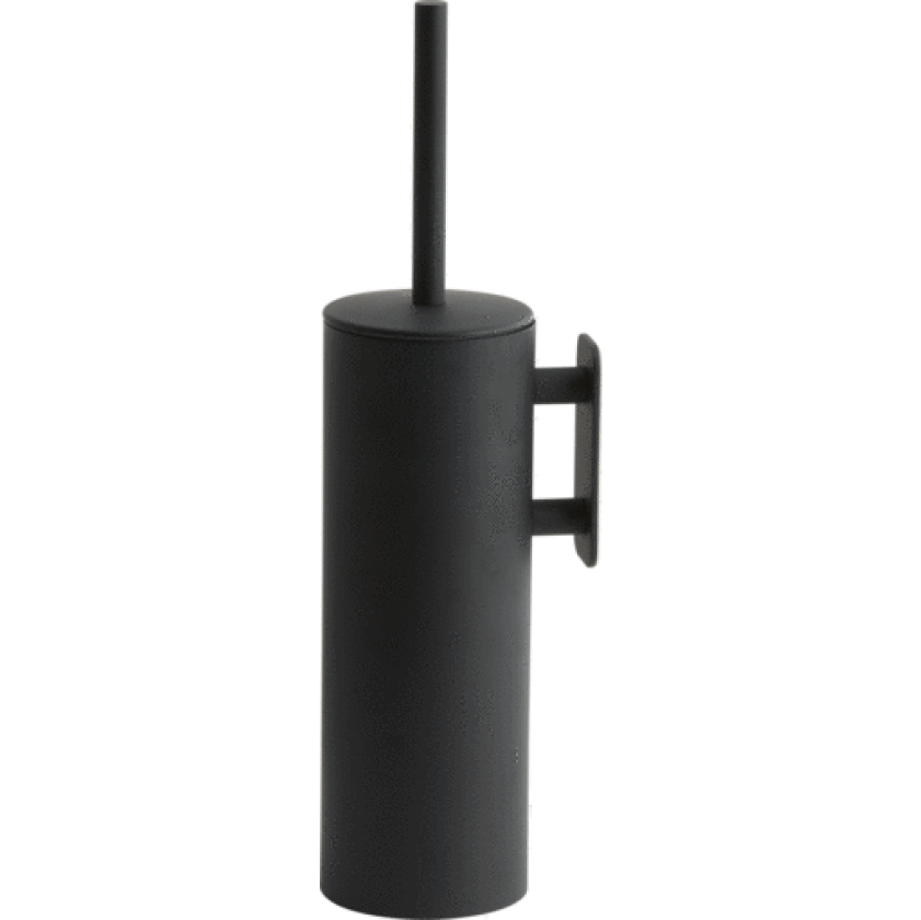 Luna toalettbørste, matt sort
