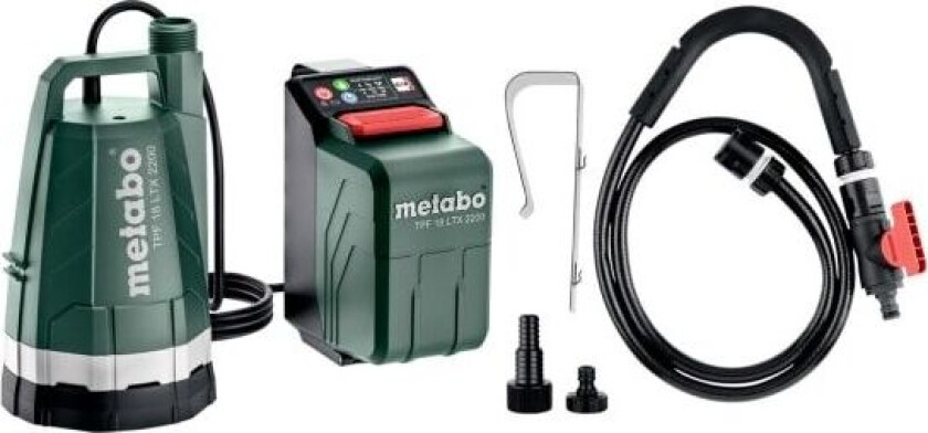 Bilde av TPF 18 LTX 2200 - Garden pump - trådløs - 18 V - uten batteri, ingen lader - 2.1 kg - Uten batteri og opplader