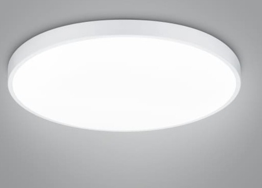 WACO, 2 ampuller, LED, Ikke-utskiftbare pærer, 6200 lm, IP20, Hvit