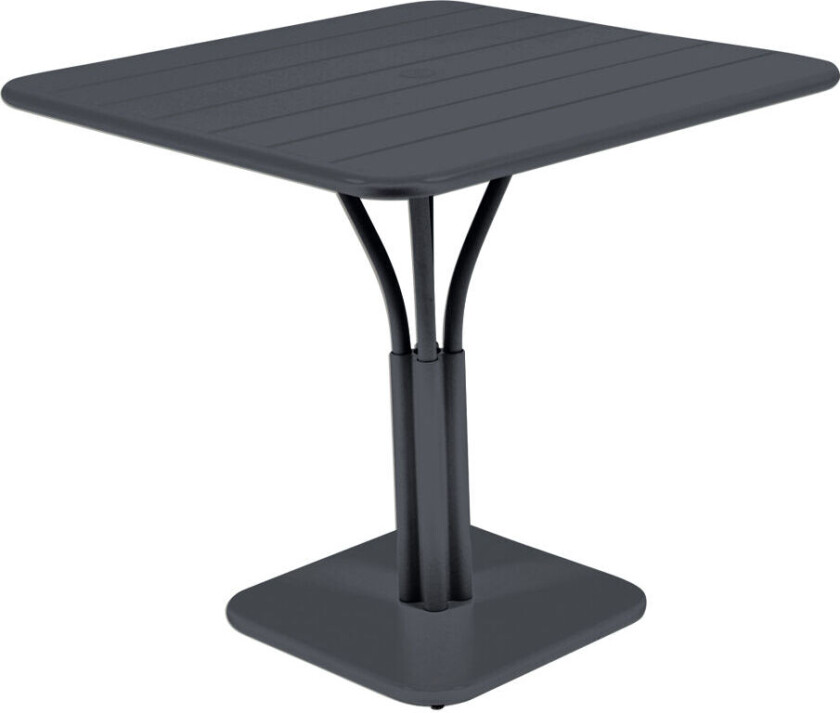Luxembourg Pedestal Table 80x80 cm Anthracite 47