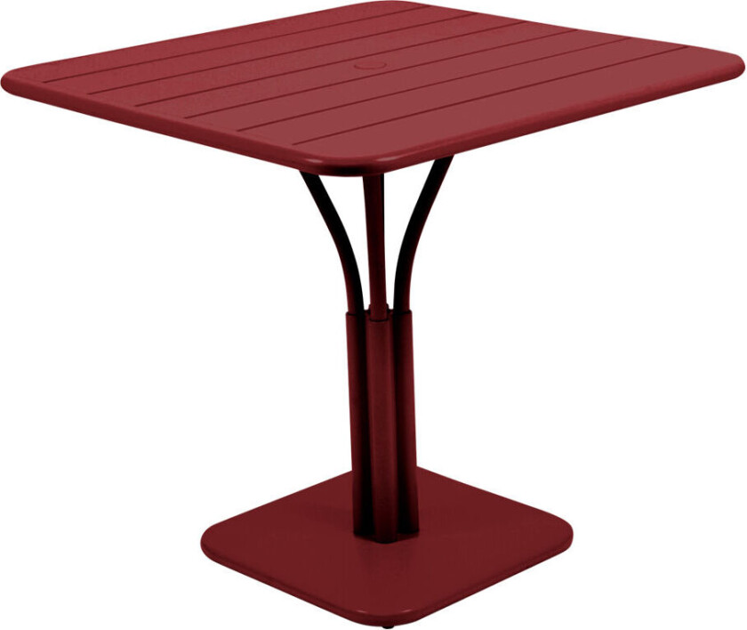Luxembourg Pedestal Table 80x80 cm Chili 43
