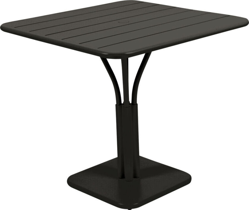 Luxembourg Pedestal Table 80x80 cm Liquorice 42