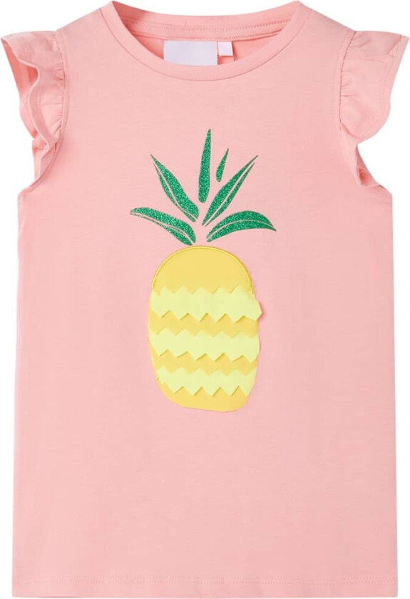 T-skjorte for barn rosa 116