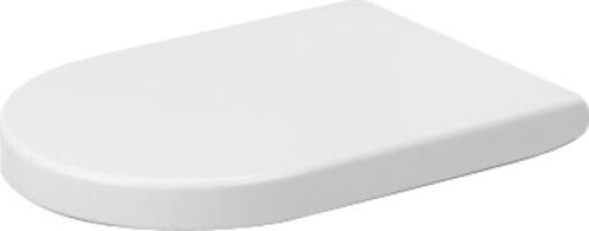 Durahvit Starck 3 toalettsete, soft close, avtagbar, hvit