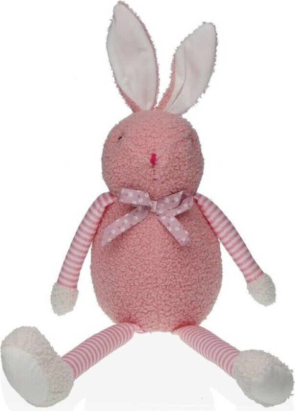 Dørstopper Versa Kanin Rosa Tekstil 26 x 34 x 32 cm