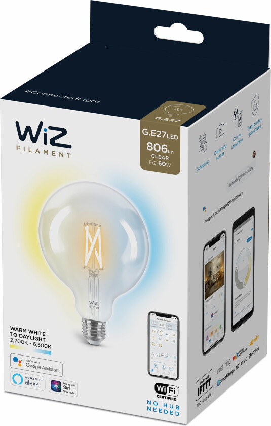 Lyskilde WA 6,7W G120 E27 WiFi - 60417