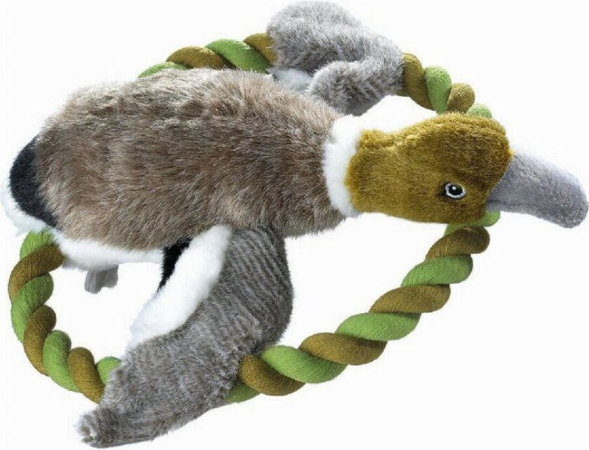 Mykt leketøy for hunder Hunter Wildlife Train Med snor And (26 cm)