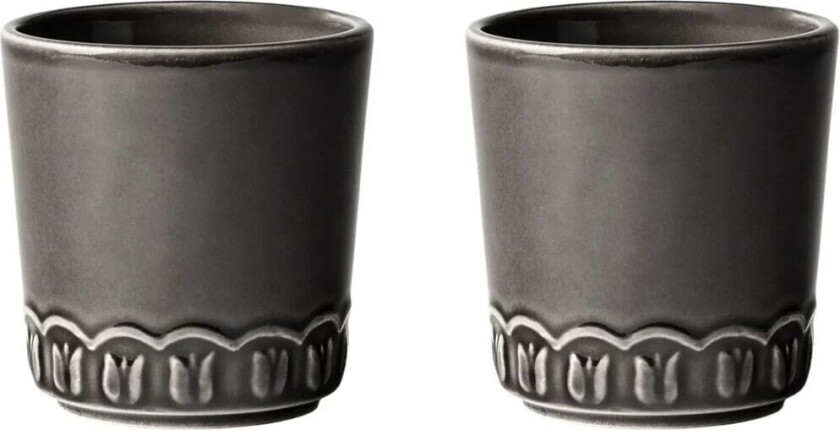 Tulipa kopp 20 cl 2-stk. Almost black