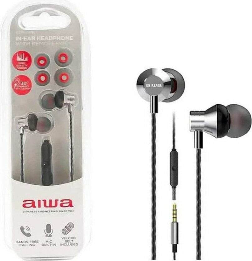 Hodetelefoner Aiwa ESTM-50SL Sølv