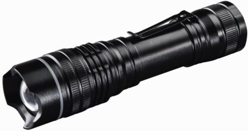 Professional 3, Universal lommelykt, Svart, Aluminium, 1 lamper, 330 lm, 140 m