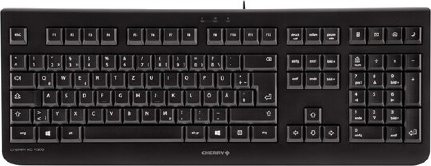 Cherry Kc 1000 Kablet Nordisk Tastatur