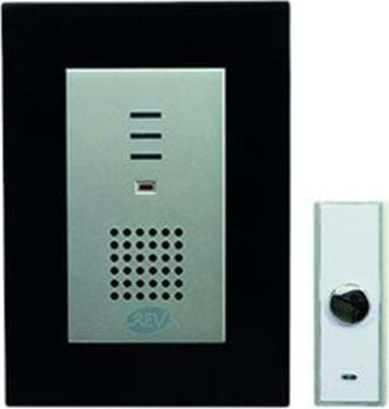 0046830, Sølv, IP20, IP44, Trådløs, 434 MHz, 100 m, Batteri