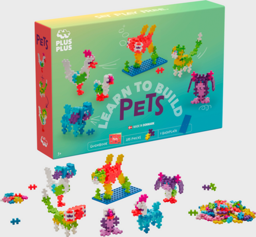 Plus-Plus - Learn to Build Pets (3962)