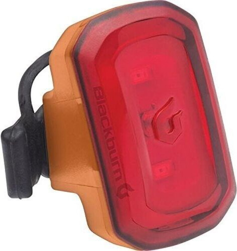 Click USB baklys 20 lumen oransje (BBN-7074692)