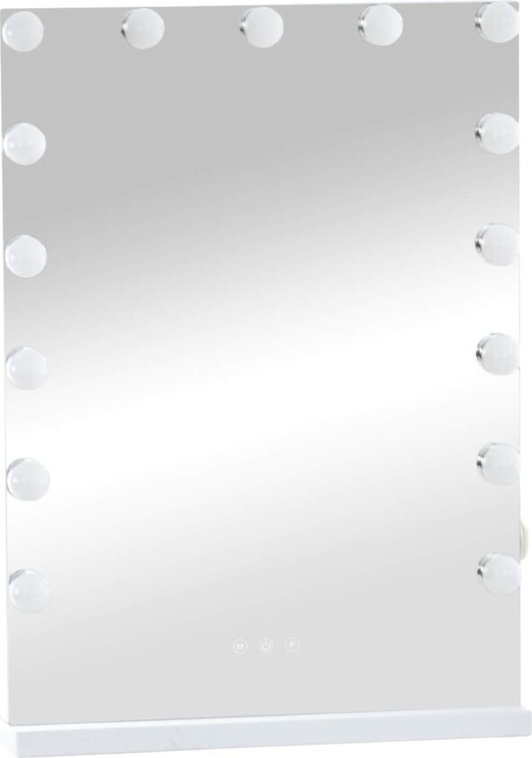 Murrieta sminkespeil hvitt